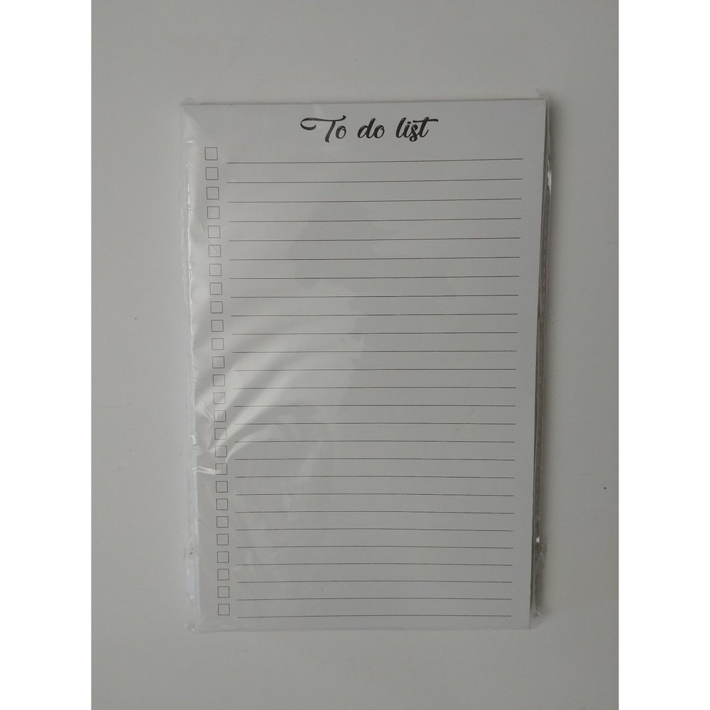 To Do List Notepad, Memo Pads and Checklist for Daily Tasks 2 pack